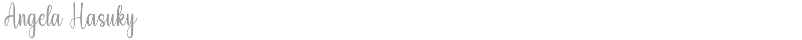 Angela Hasuky font preview